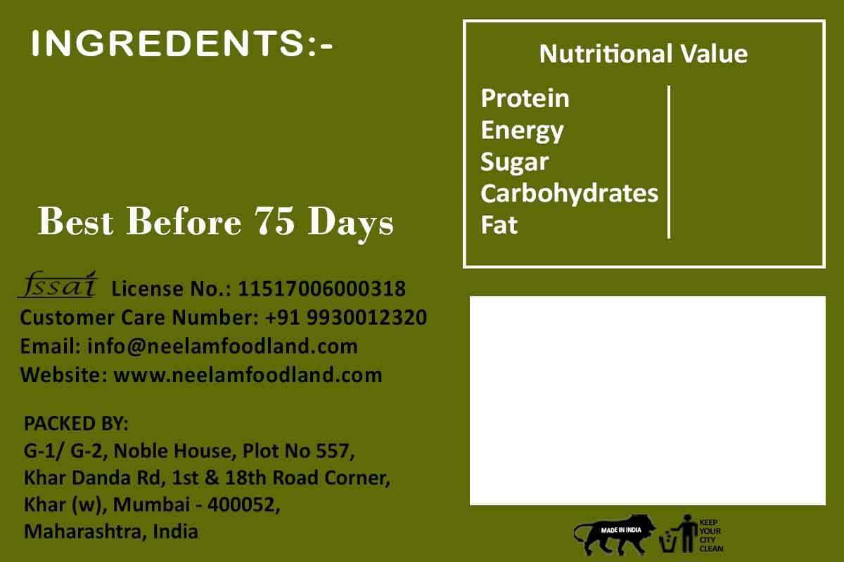 Gluten Free Green Moong Masala Khakhra 250 Gm