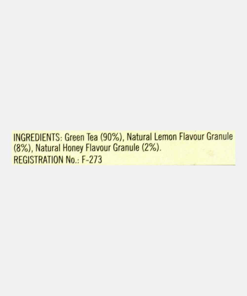 Flurys Cleansing Lemon And Honey Green Tea 25 Bag