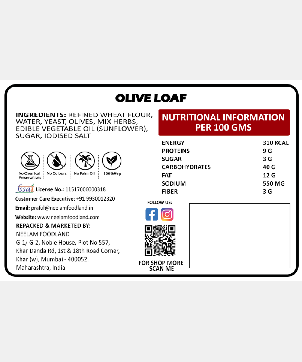 Olive Loaf 250 Gm