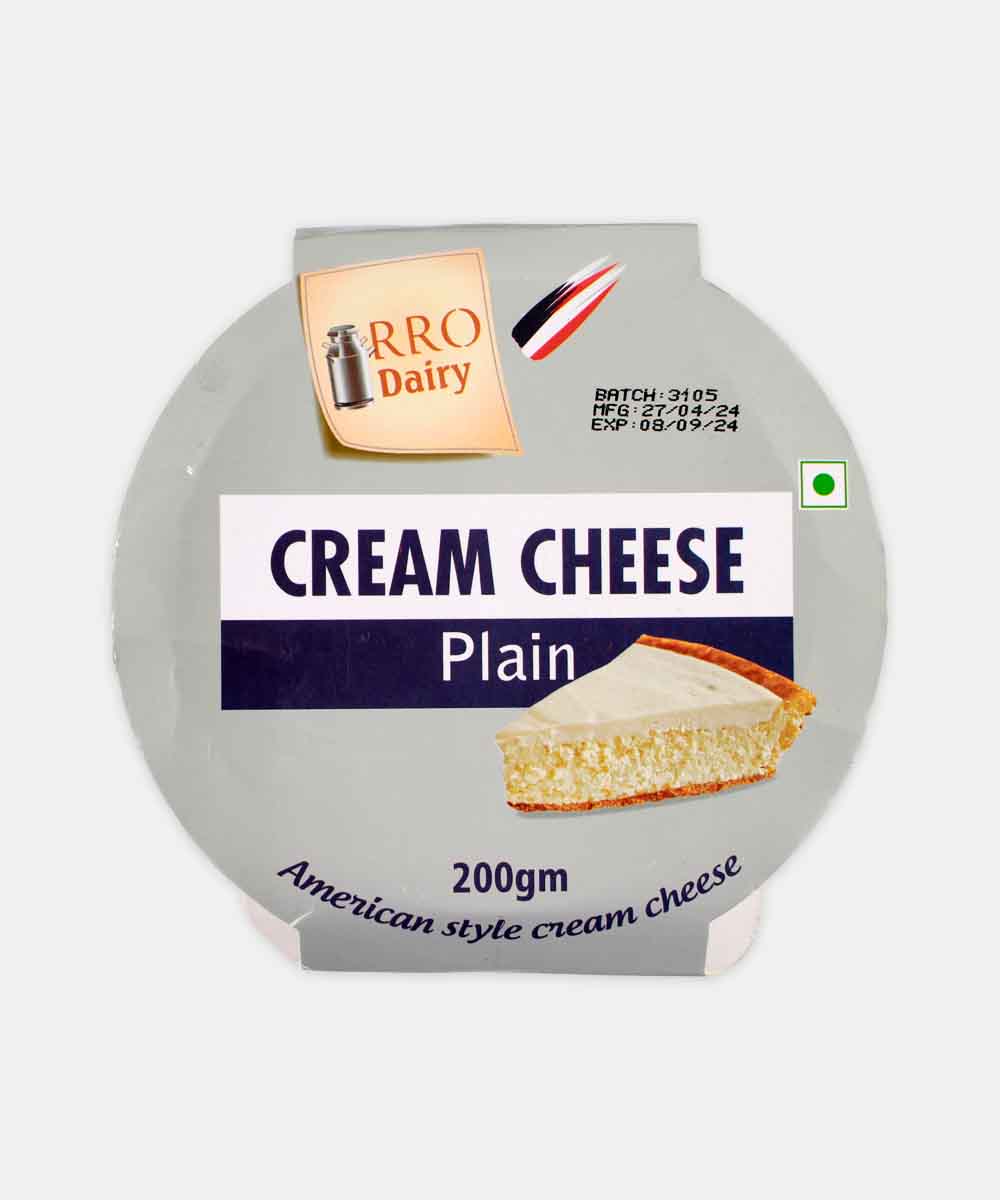 Rro Cream Cheese Plain 200 Gm