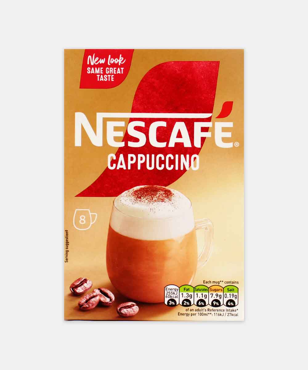 Nescafe Cappucino Unsweetend Taste Coffee 113.6 Gm