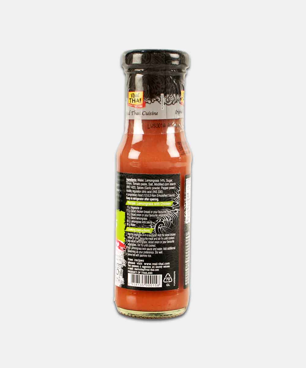 Real Thai Lemongrass Wok Sauce 150 Ml