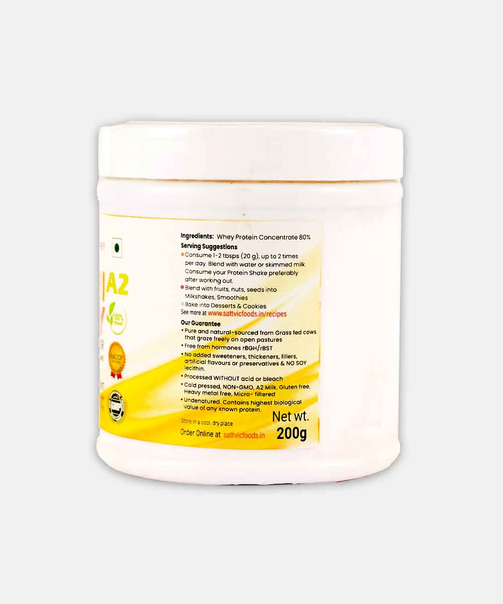 Sattvic Foods Nutri Whey Protein Powder 200 Gm