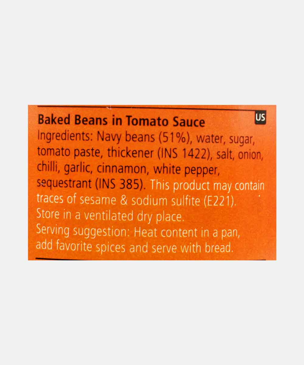 American Garden Baked Beans In Tomato Sauce 420 Gm