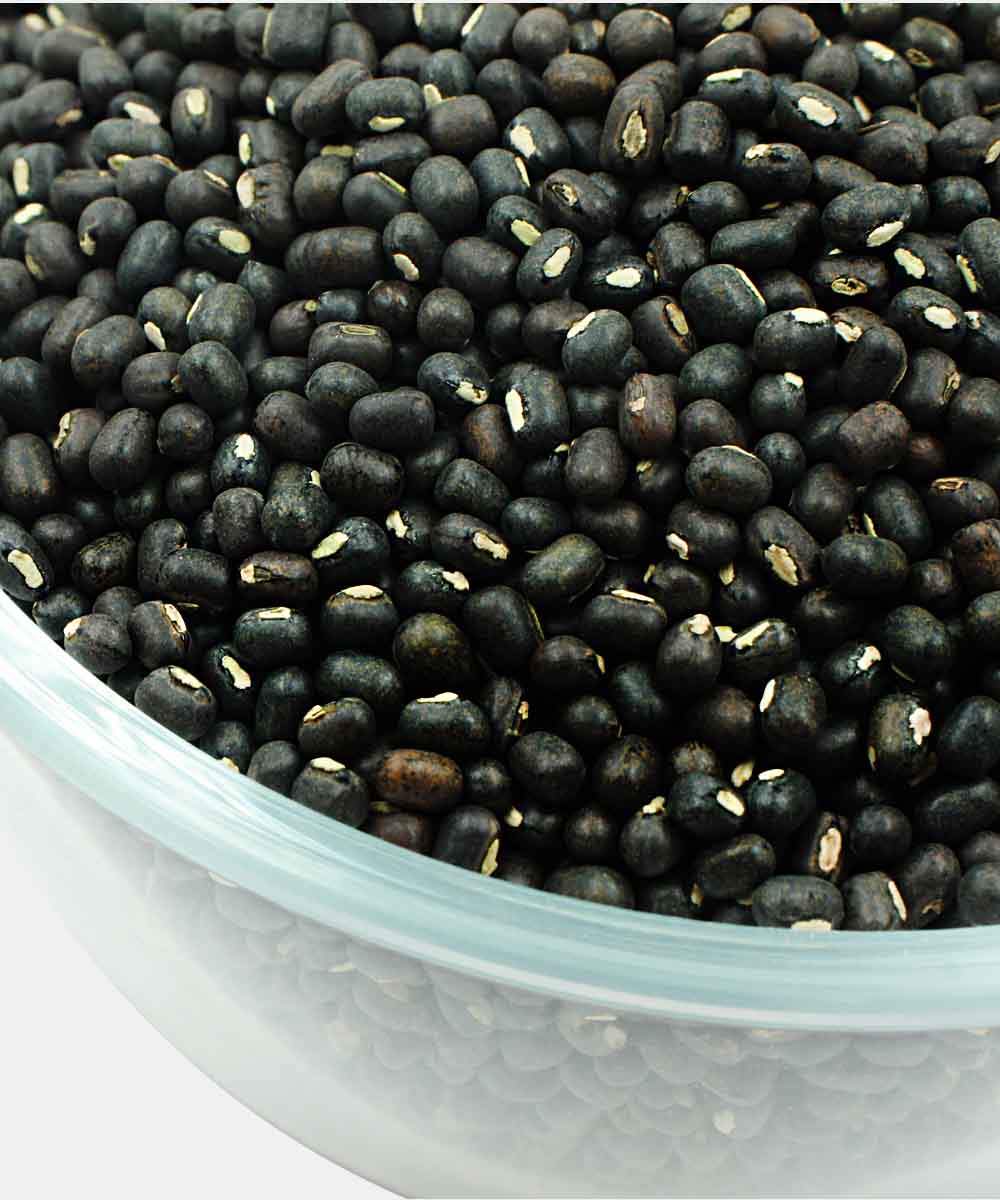 Black Urad Whole/Black Gram 500 Gm