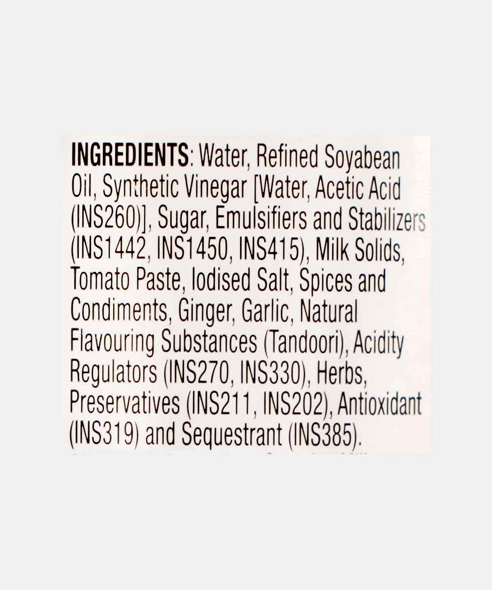 Veeba Tandoori Mayonnaise 250 Gm