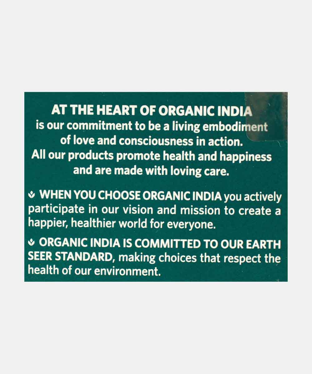 Organic India Tulsi Green Tea Ashwagandha (25 Bag)