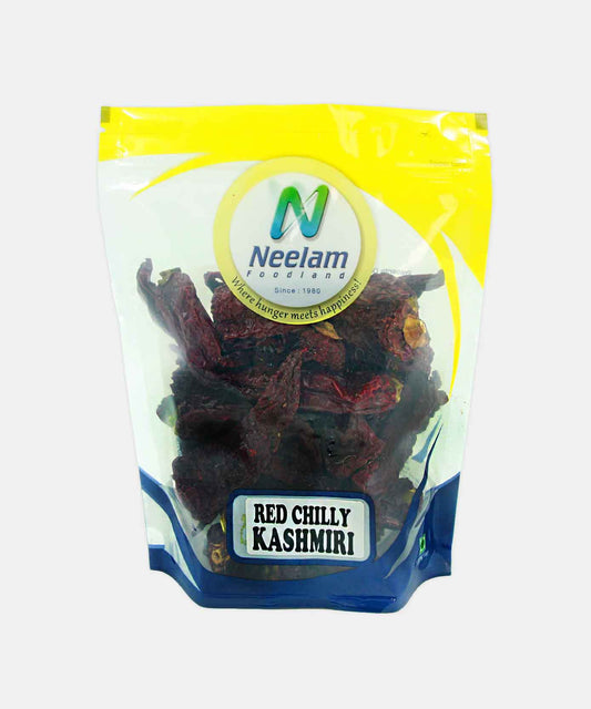 Whole Red Chilly Kashmiri Mirch 100 Gm