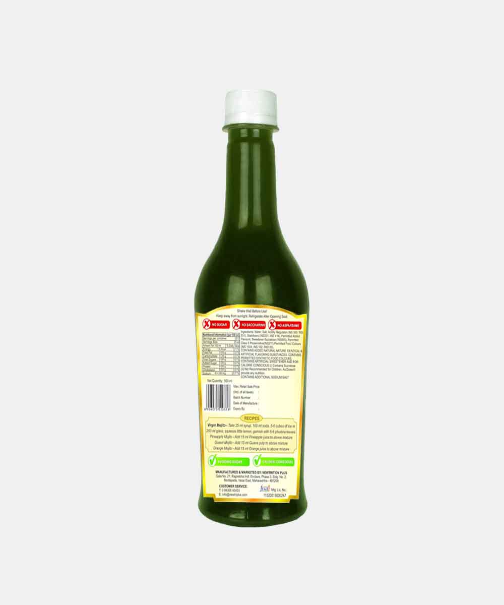 Newtrition Plus Sugar Free Virgin Mojito Syrup 500 Ml