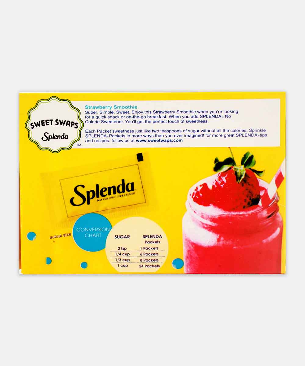 Splenda Sweetener 100 Pc 100 Gm
