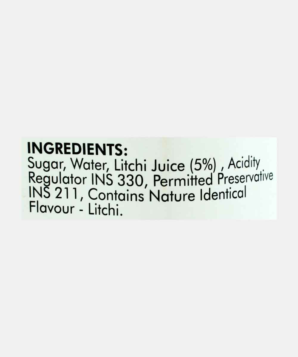 Home Made Litchi Squash 750 Ml