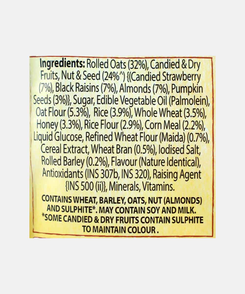 KELLOGGS CRUNCHY GRANOLA HONEY ALMOND CRANBERRIES AND PUPMKIN SEED 450 GM-