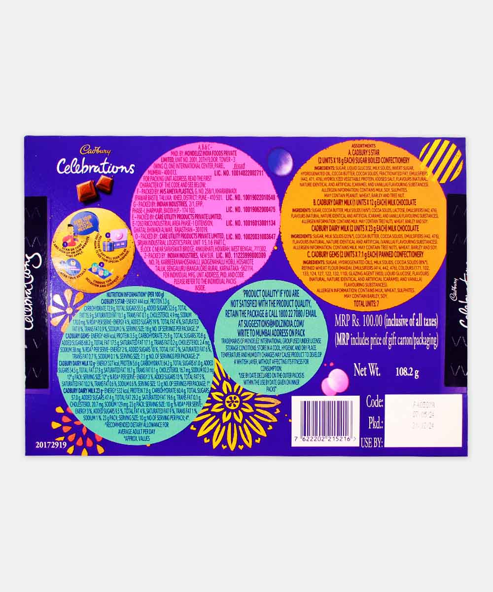 Cadbury Celebrations 108.2 Gm