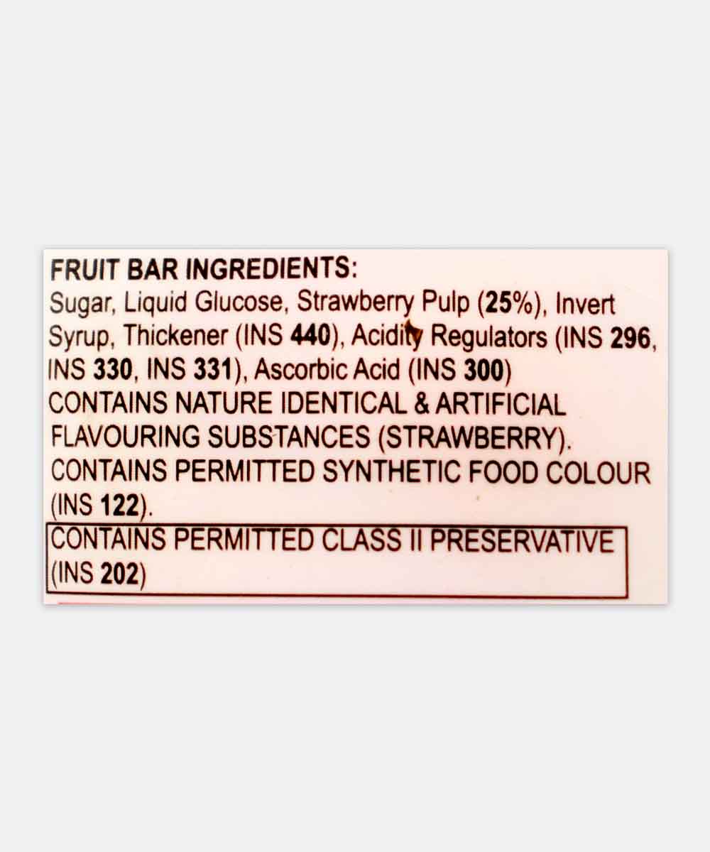 Malas Mellojels Strawberry Fruit Gums 150 Gm