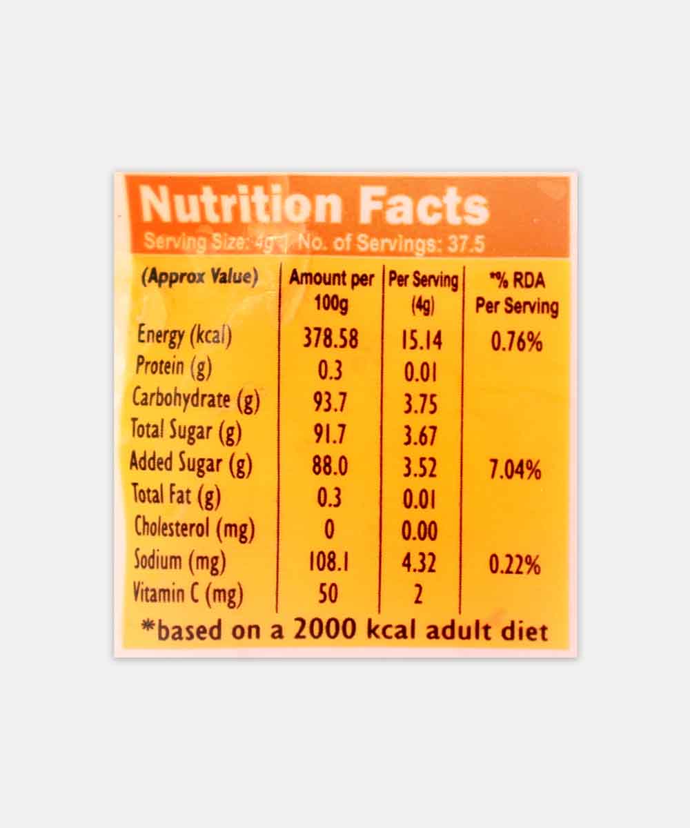 Malas Mellojels Orang Fruit Gums 150 Gm