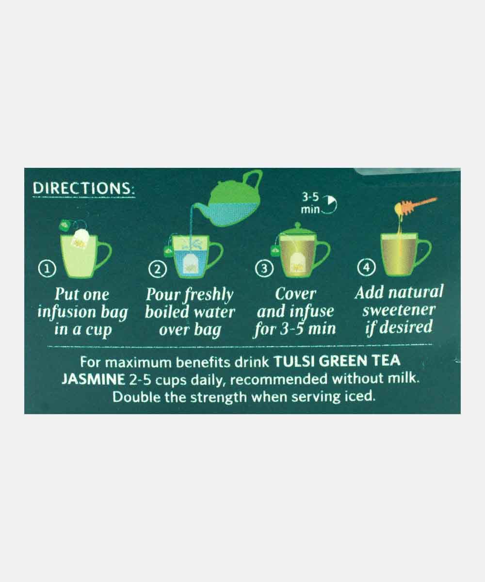 Organic India Tulsi Green Tea Jasmine (25 Bag) 45 Gm