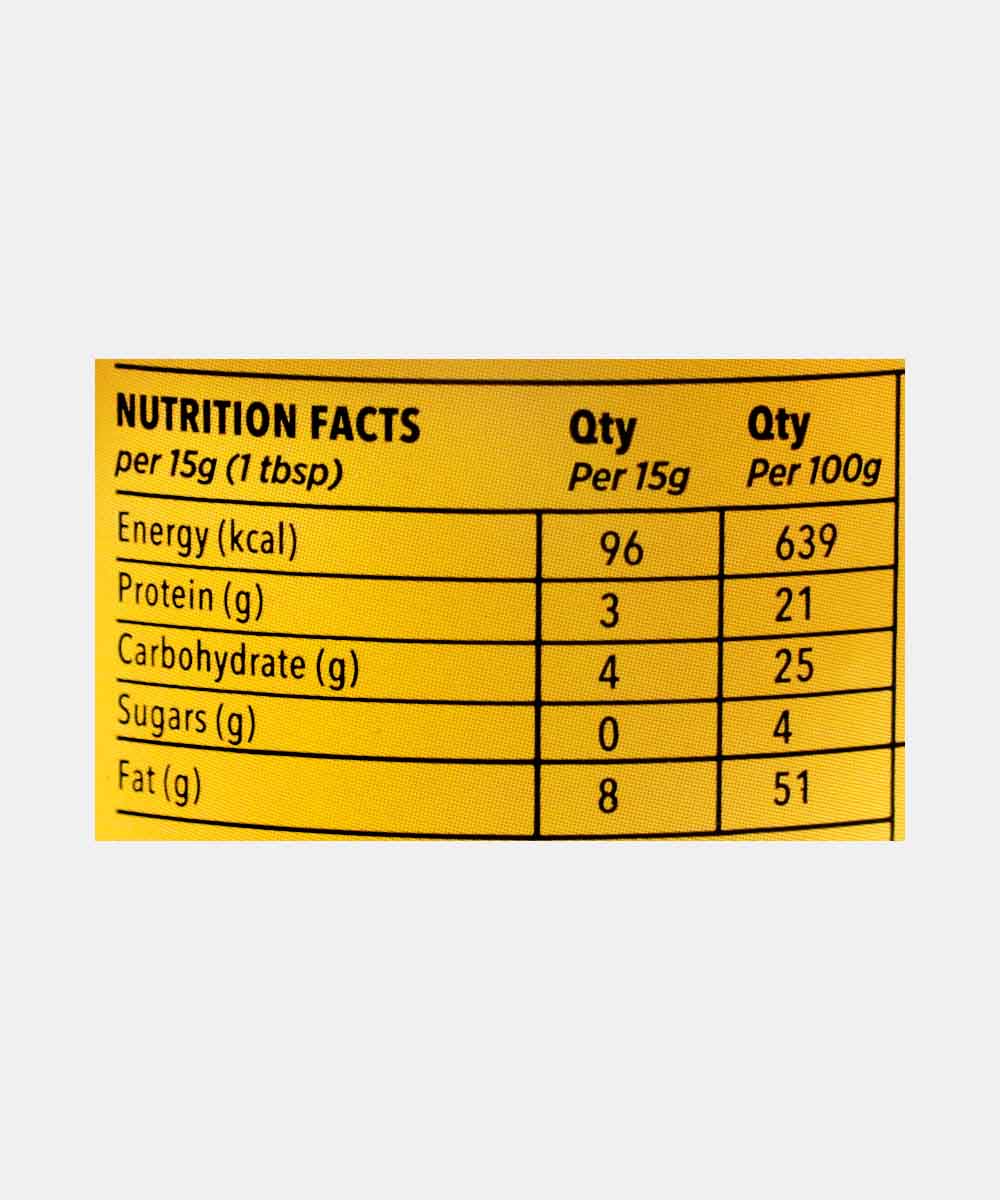 The Butternut Co. Peanut Butter Organic Unsweetened Creamy 200 Gm