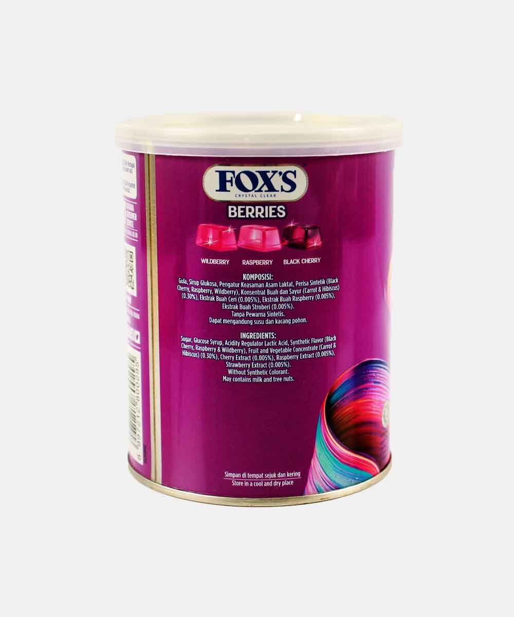 Foxs Berries Crystal Clear 180 Gm