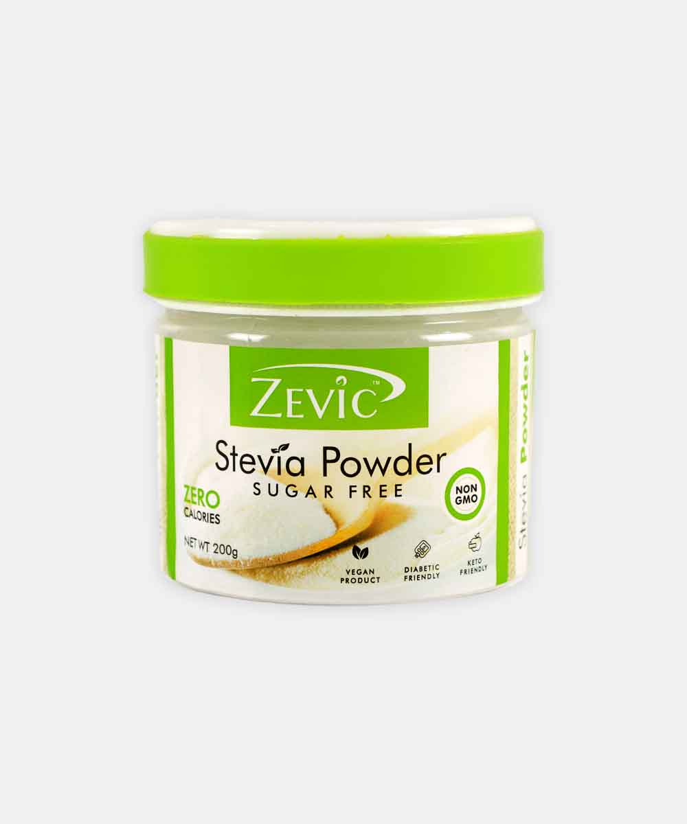 Zevic Stevia Powder Suger Free Zero Calories 200 Gm