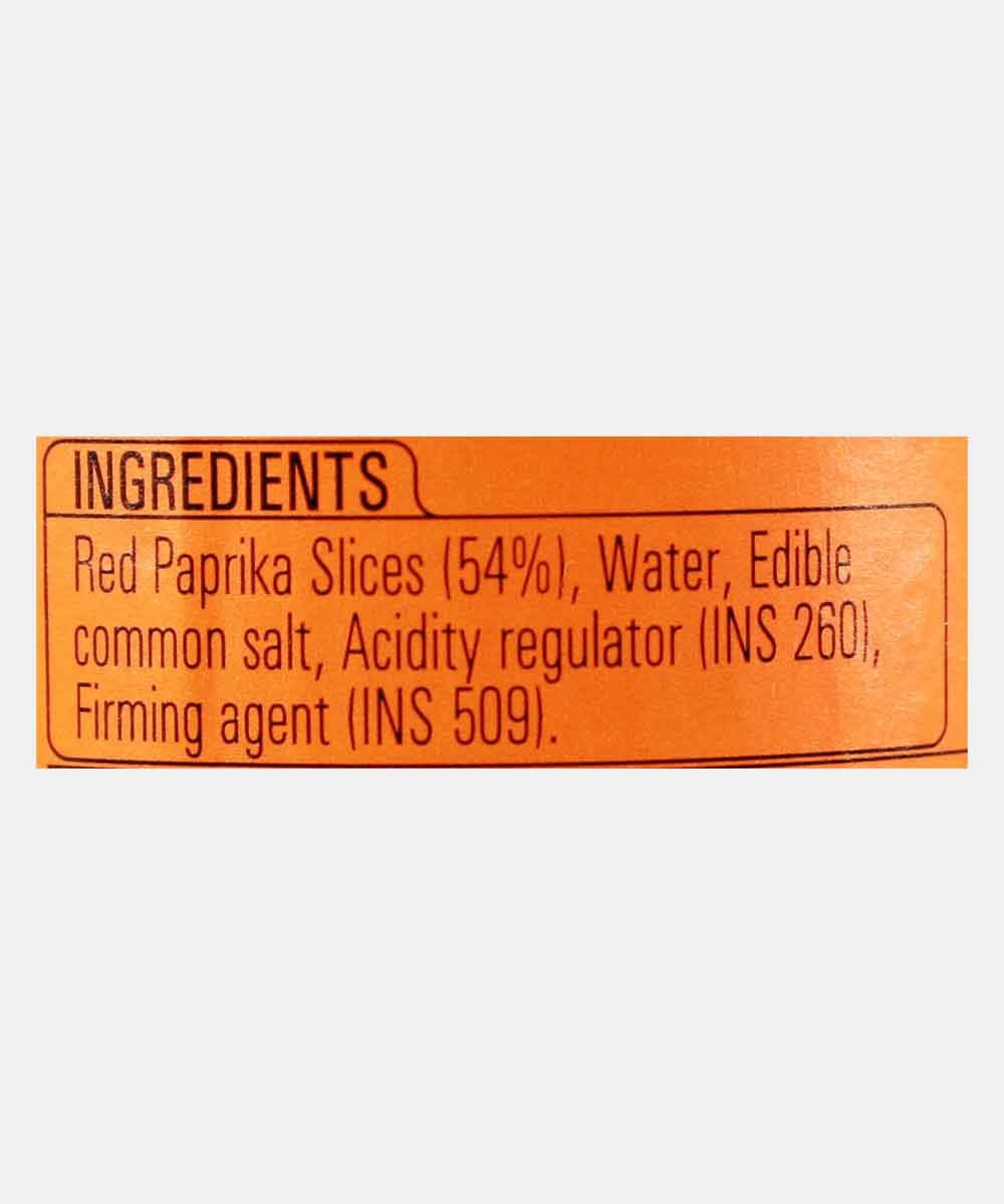 Tify Red Paprica Slice 350 Gm