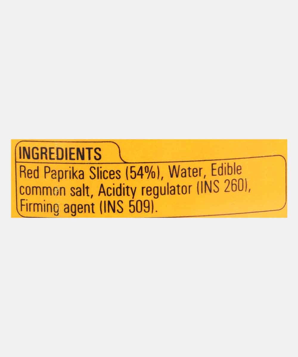 Tify Red Paprica Slice 350 Gm