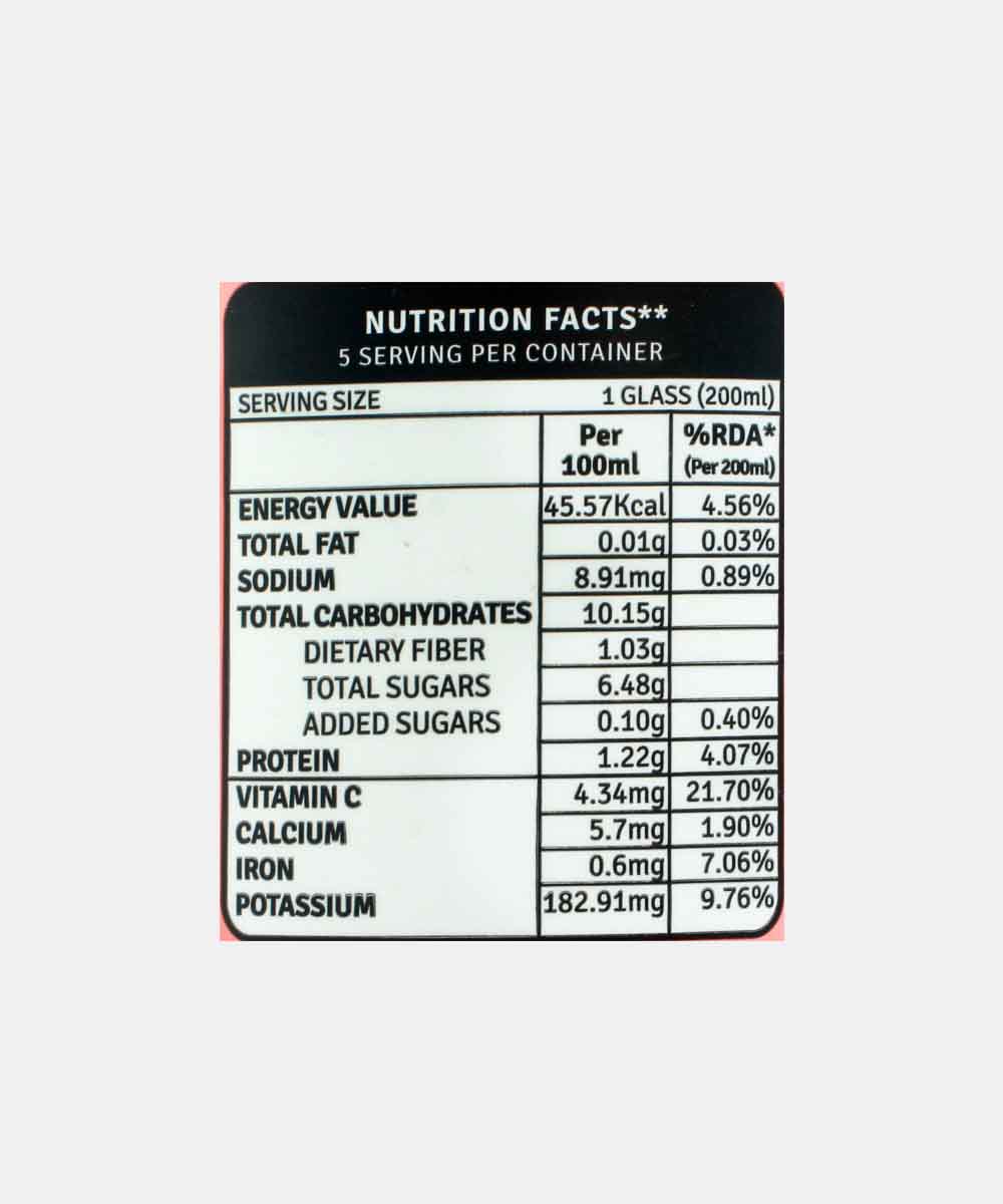 Raw Mixed Fruit 1 Litter
