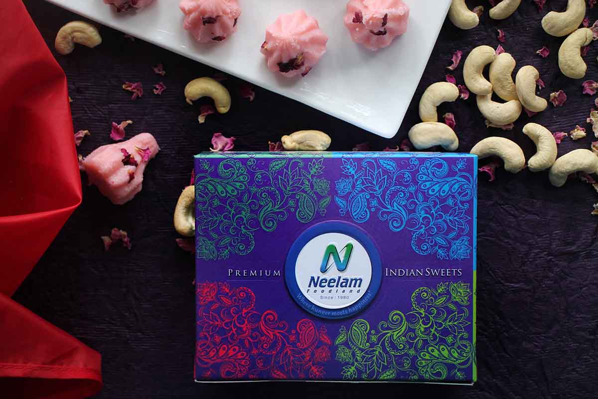Gulab Milk Modak 1 Kg