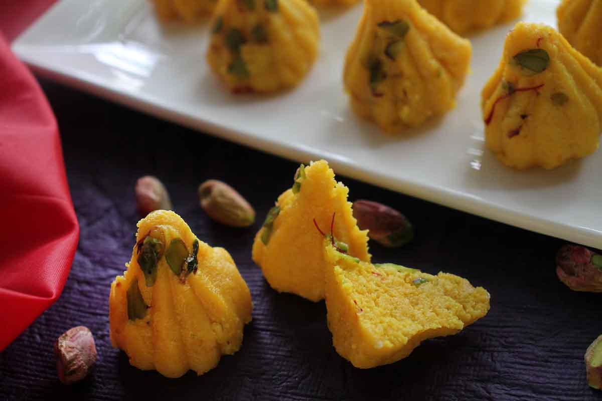 Kesar Milk Modak 1 Kg