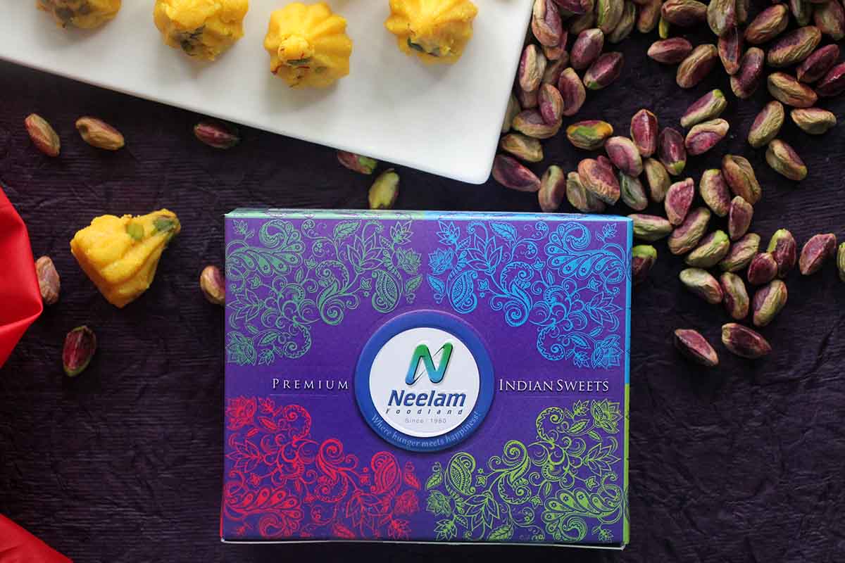 Kesar Milk Modak 250 Gm