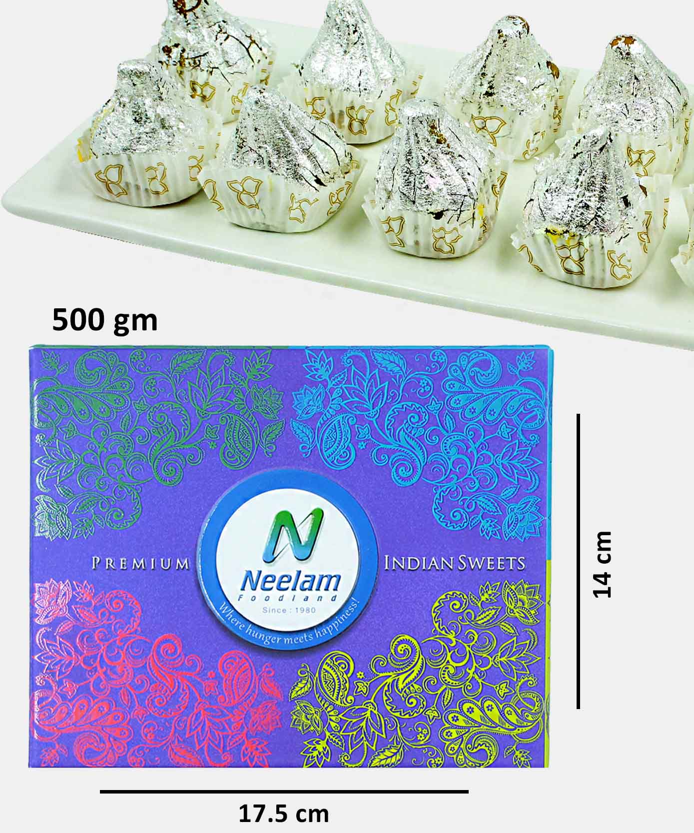 Kaju Dryfruit Modak 500 Gm