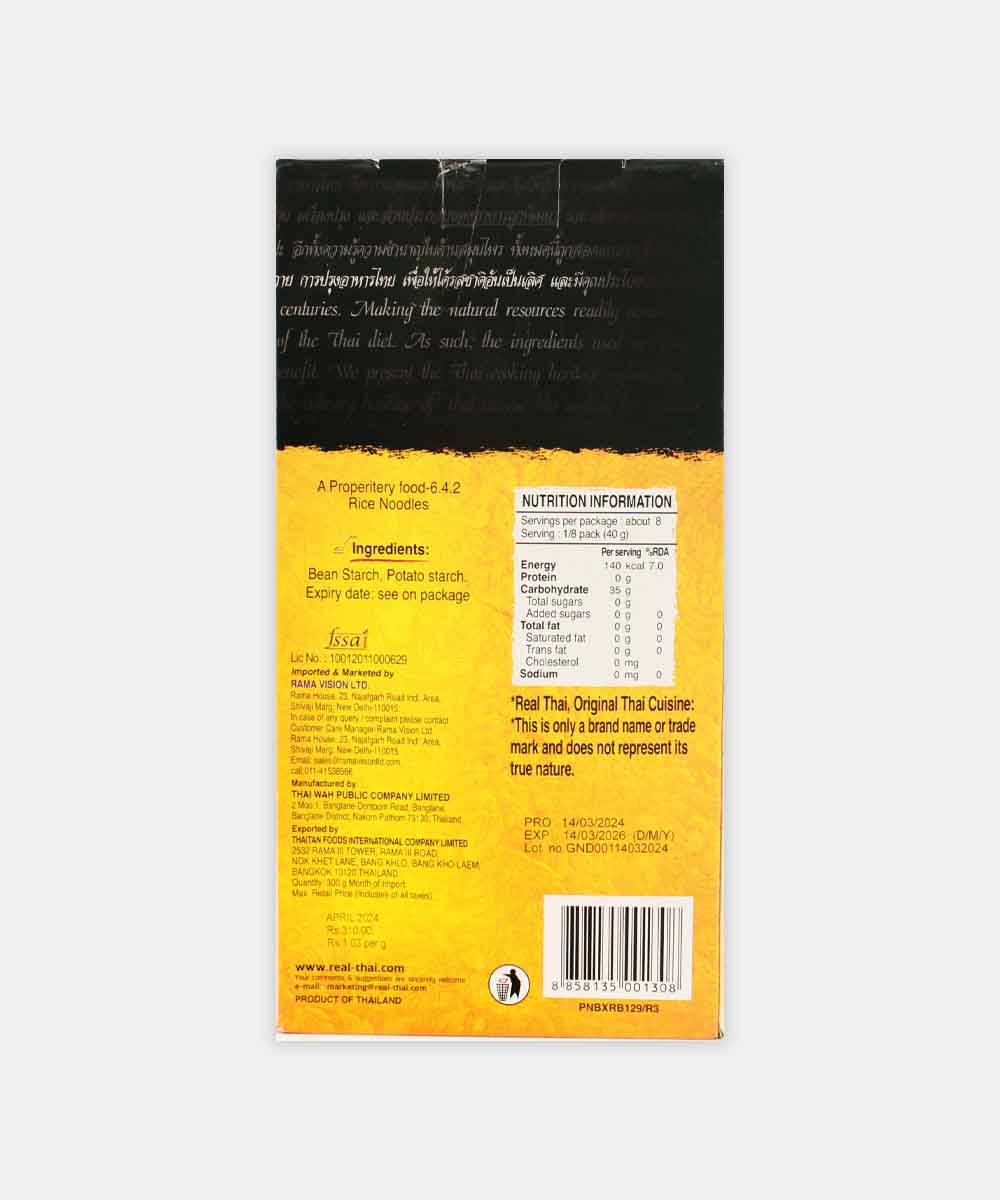 Real Thai Glass Noodles 300 Gm