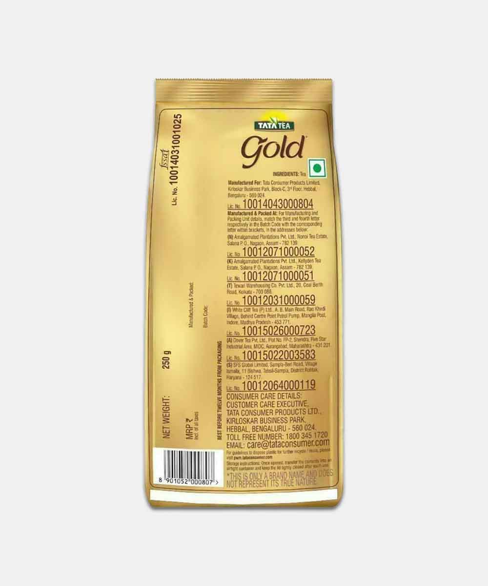 Tata Tea Gold Long Leaf 250 Gm