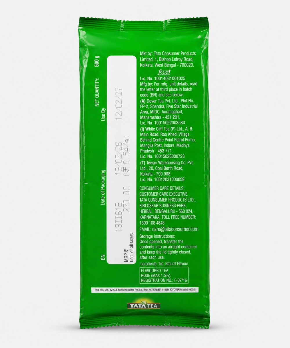 Tata Tea Premium Kadak Chai 500 Gm