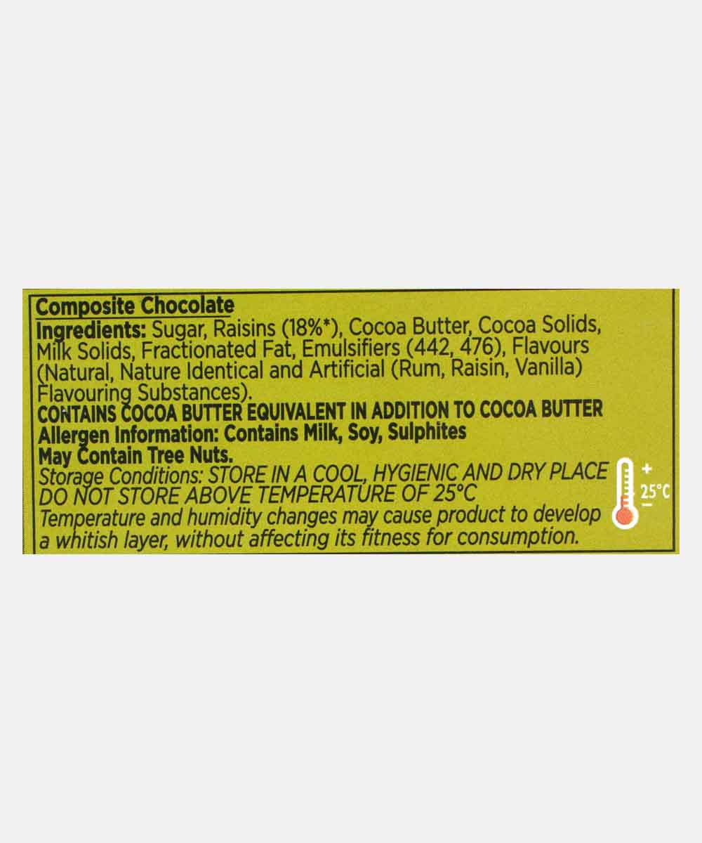 Cadbury Temptations Rum & Raisins 72 Gm