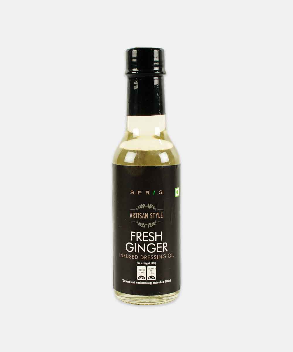 Sprig Fresh Ginger Infused Canola Oil 125 Gm