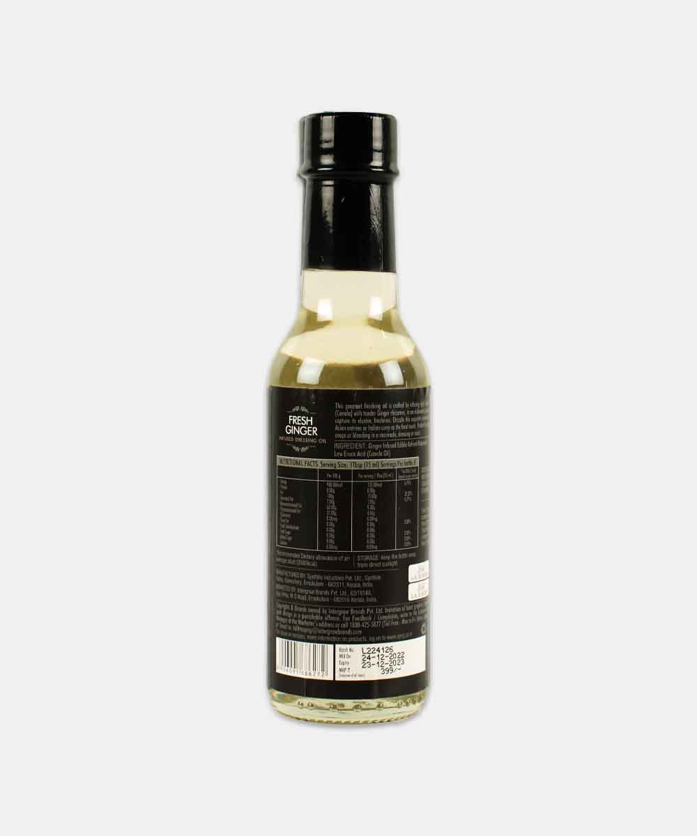 Sprig Fresh Ginger Infused Canola Oil 125 Gm
