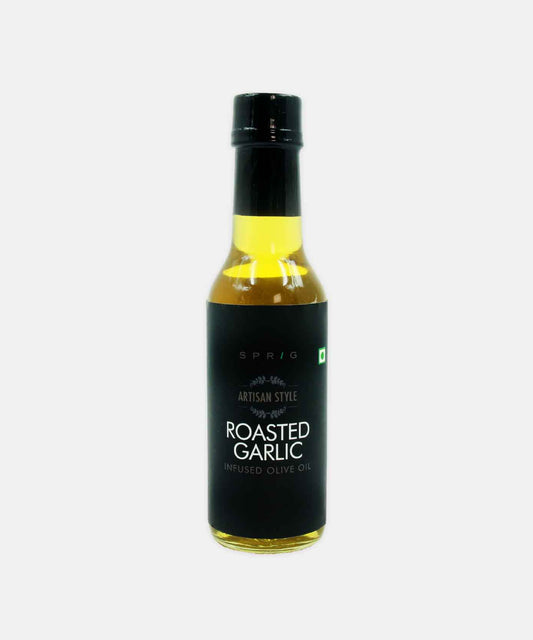 Sprig Roasted Garlic Infused Olive Oil 125 Gm