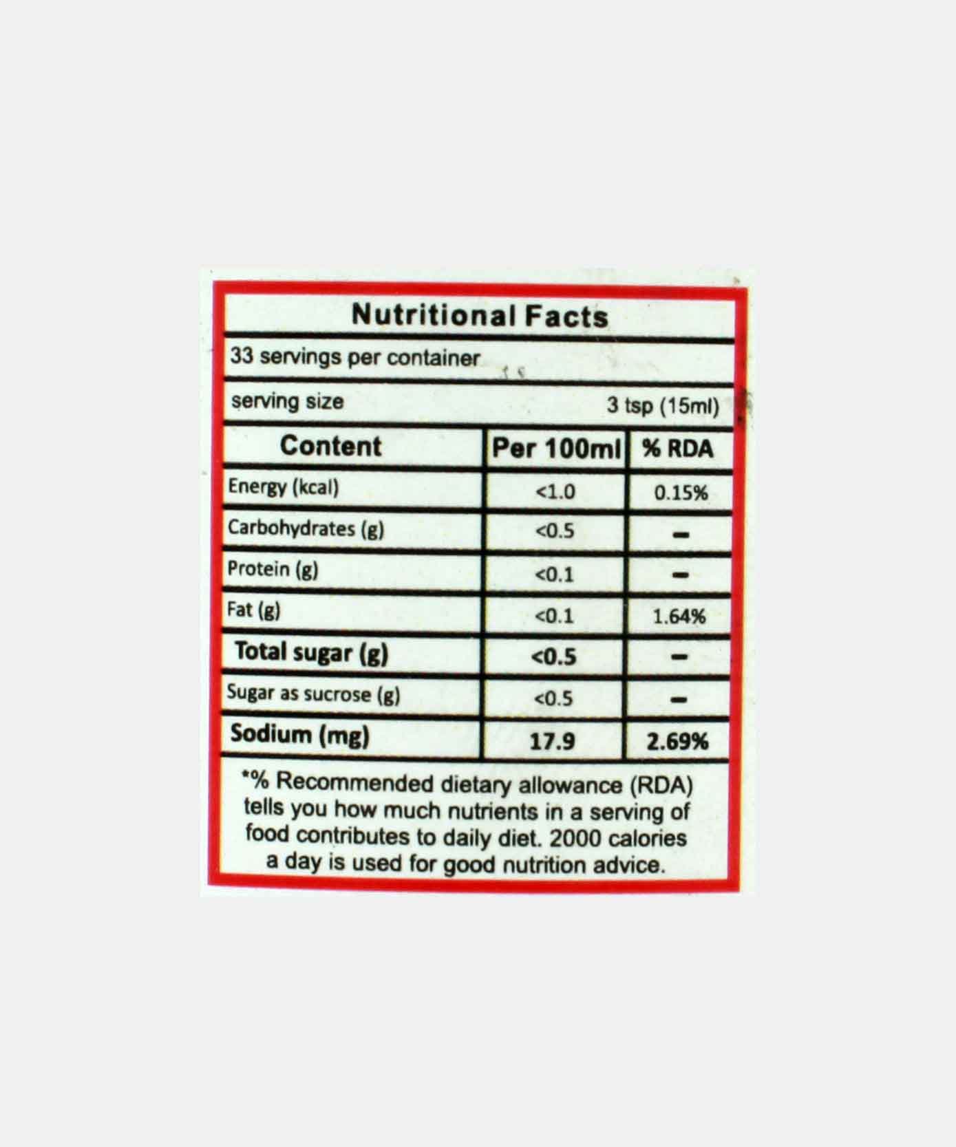 Dr Patkars White Vinegar For Salads And Cooking 500 Ml