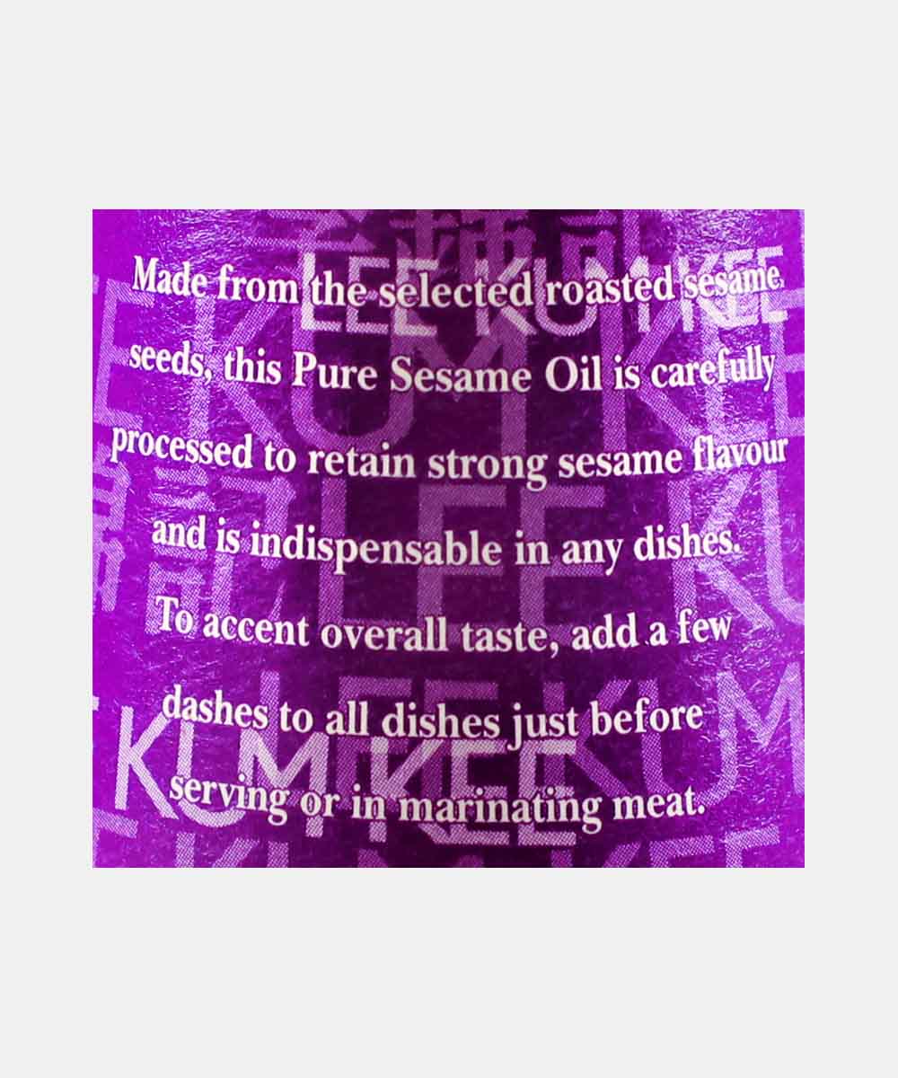 Lee Kum Kee Pure Sesame Oil 200 Ml
