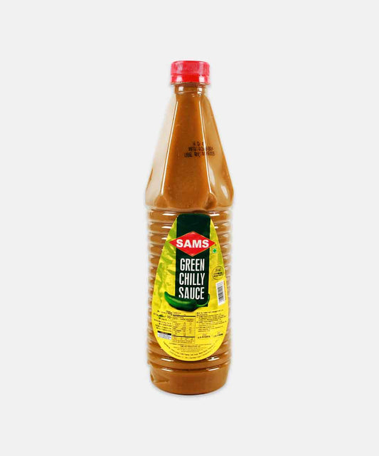 Sams Green Chilly Sauce 700 Gm