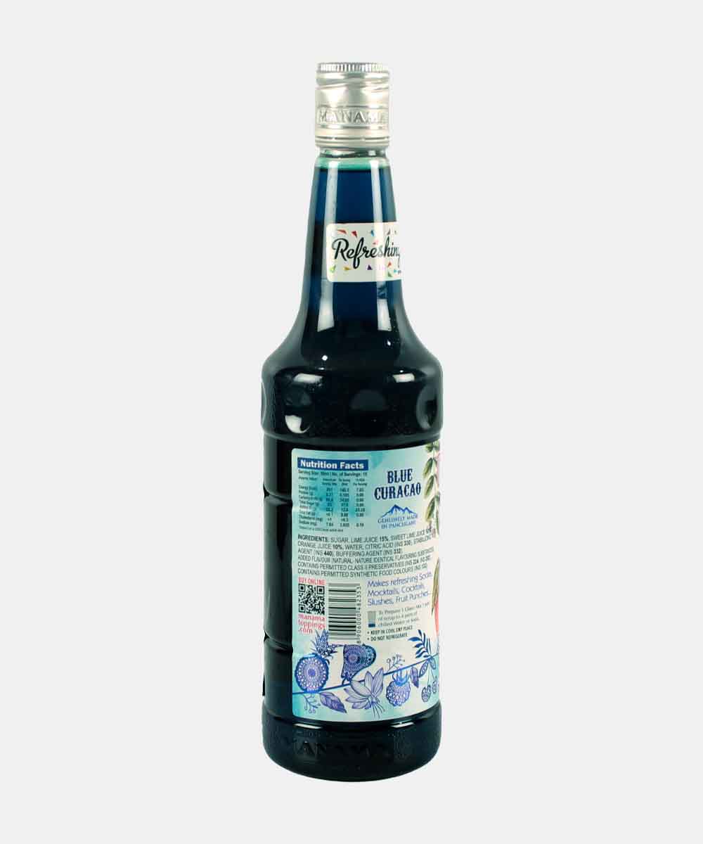 Manama Blue Curacao Syrup 750 Ml