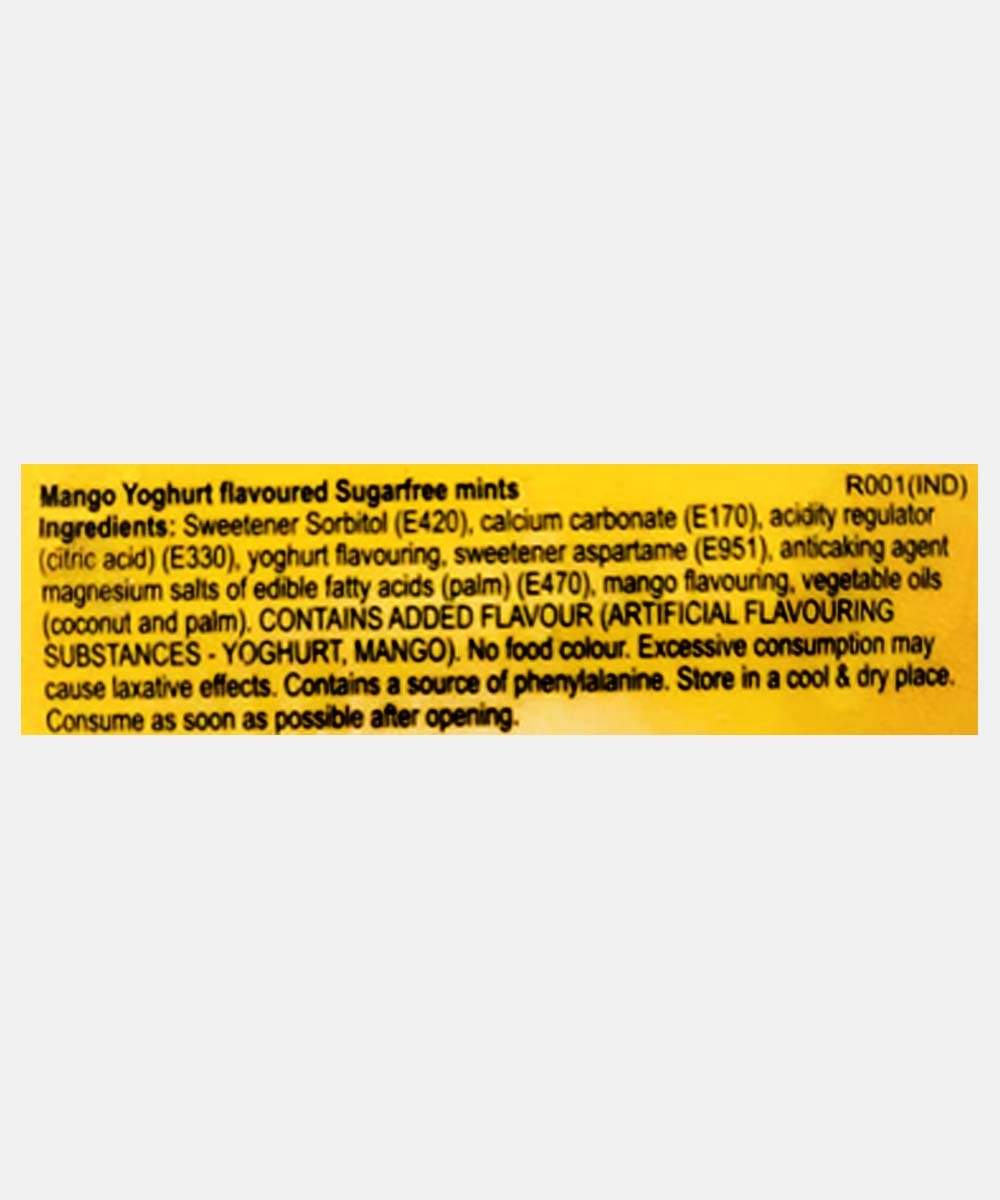 Impact Mint Mango Yoghurt Sugar Free 15 Gm