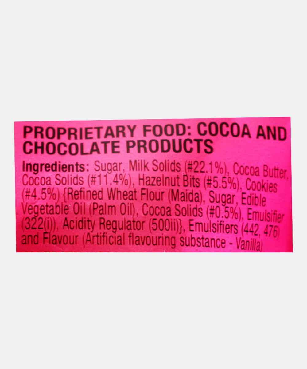 Hersheys Kisses Hazelnut N Cookies Chocolate 100.8 Gm