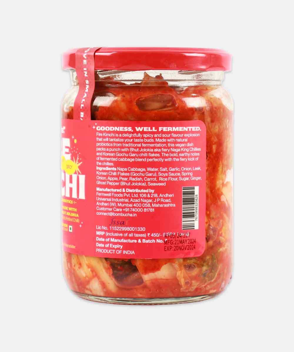 Bombucha Fire Kimchi 450 Gm