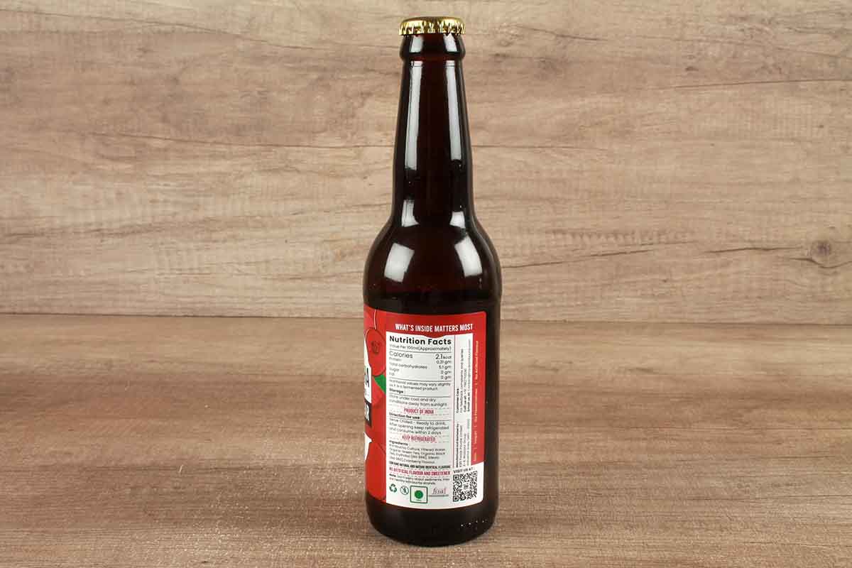 Toyo Kombucha Zero Sugar Sparkling Cranberry Tea 330 Ml