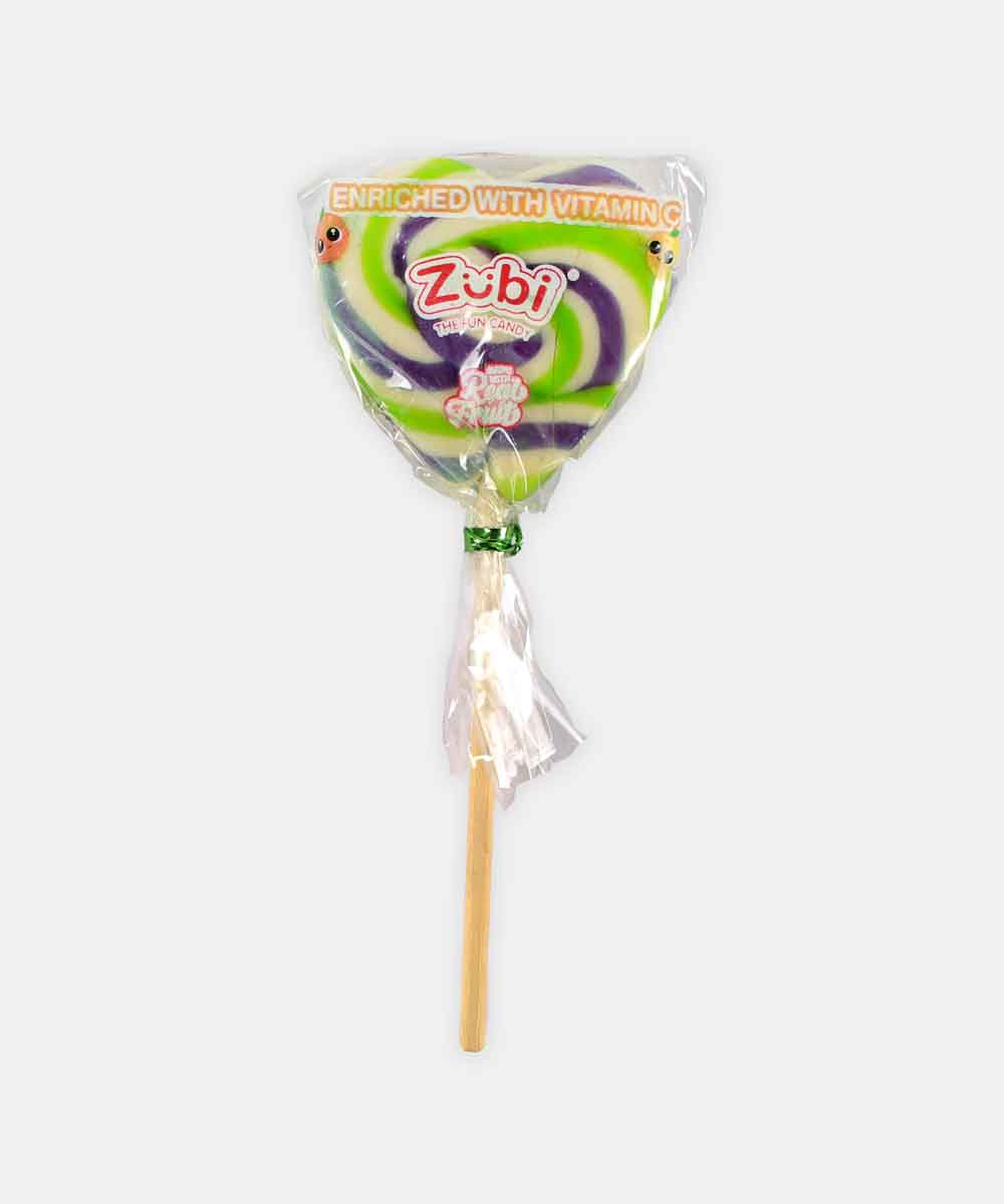 Zubi Blueberry Twist Candy Lollypop 30 Gm