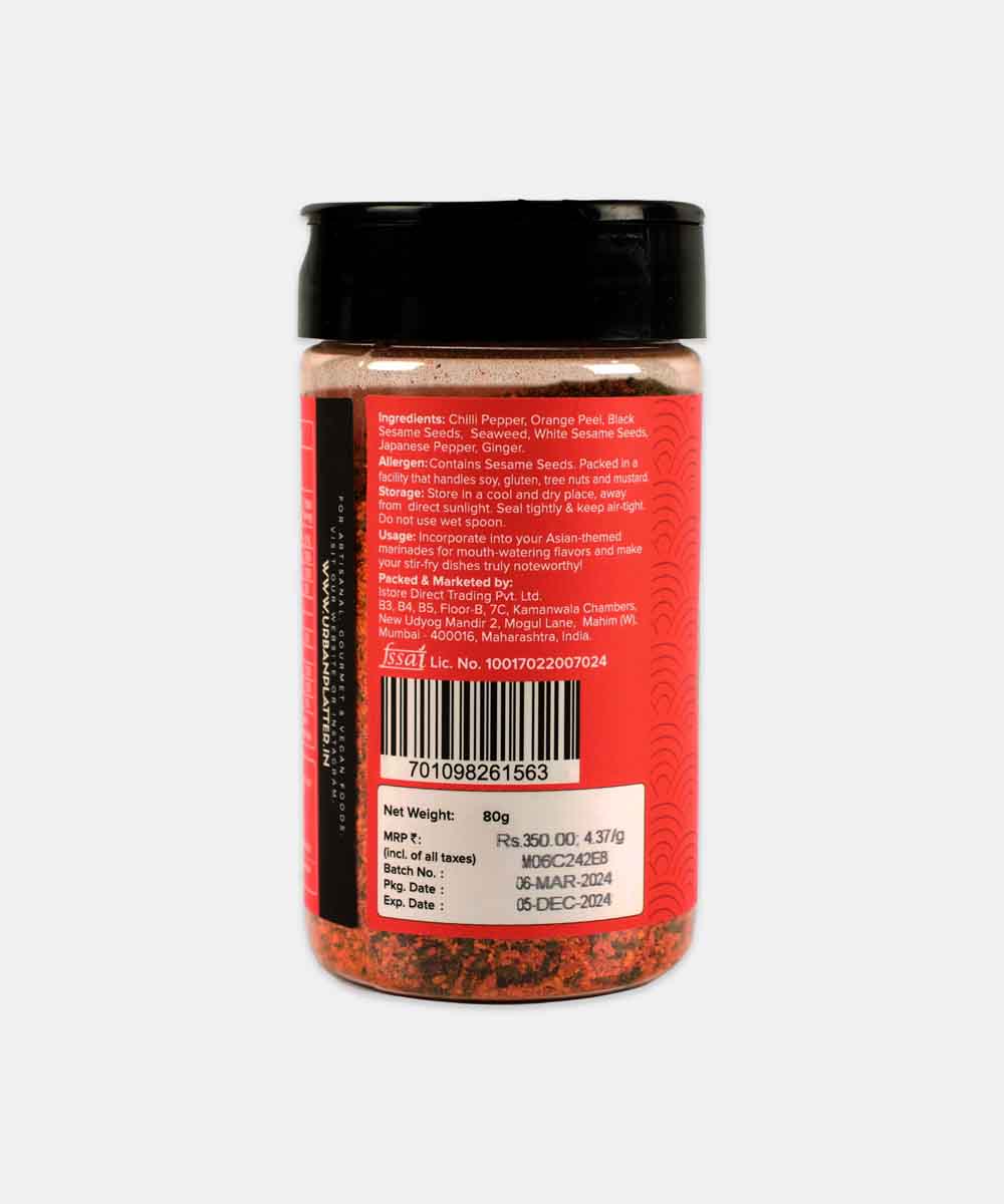 Urban Platter Japanese Shichimi Togarashi Seasoning 80 Gm
