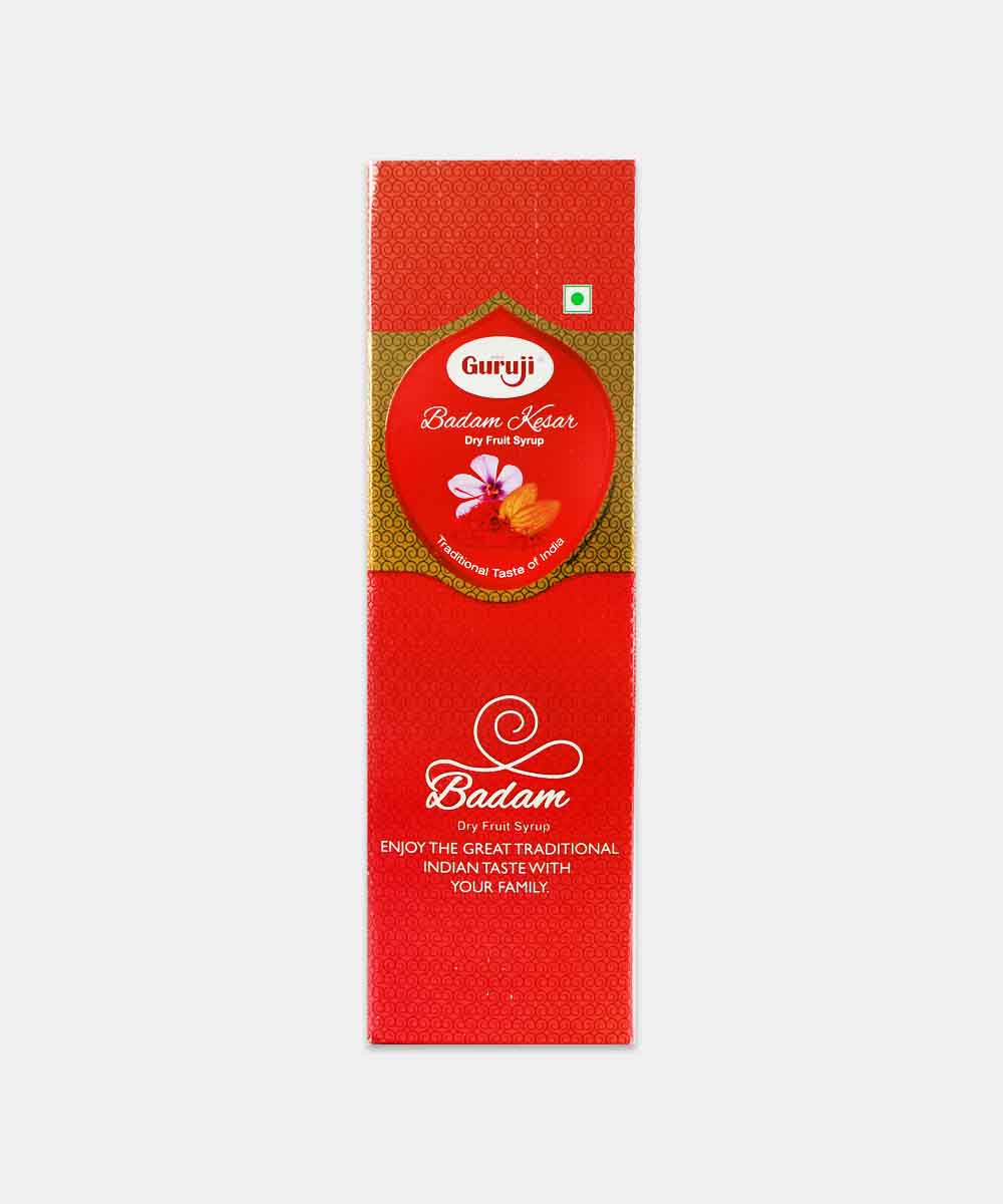 Guruji Badam Kesar Syrup 750 Ml