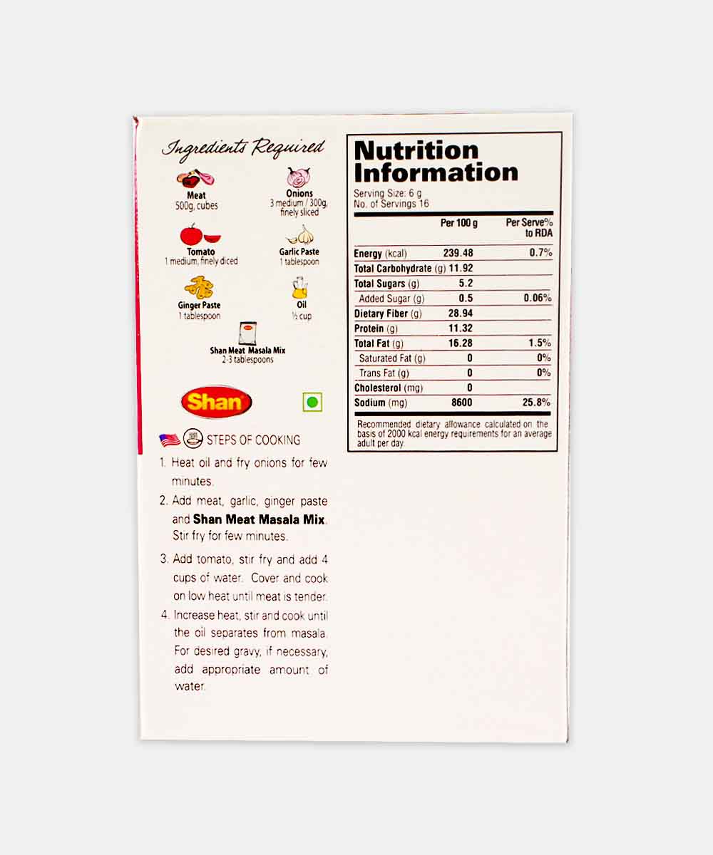 Shan Meat Masala 100 Gm