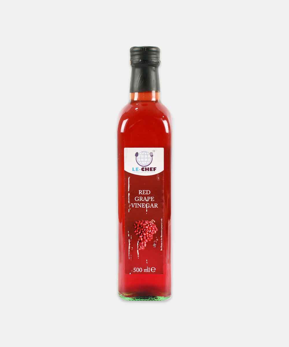 Le-Chef Red Grape Vinegar 500 Ml
